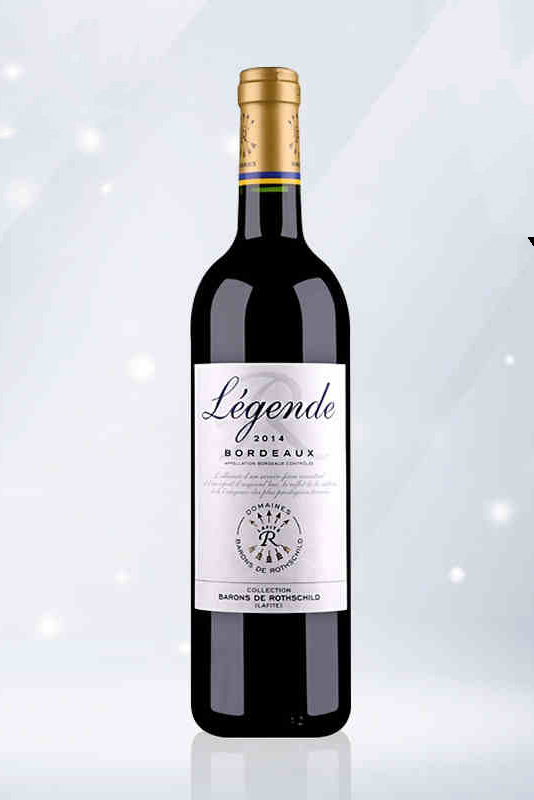 拉菲传奇2014波尔多红葡萄酒